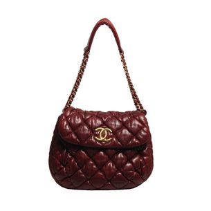 chanel burgundy bolsa
