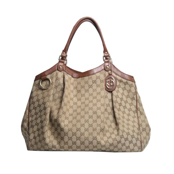 Bolsa Gucci Sukey Monogram Brechó De Luxo Pretty New