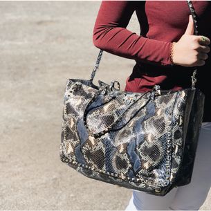 valentino snake bolsa