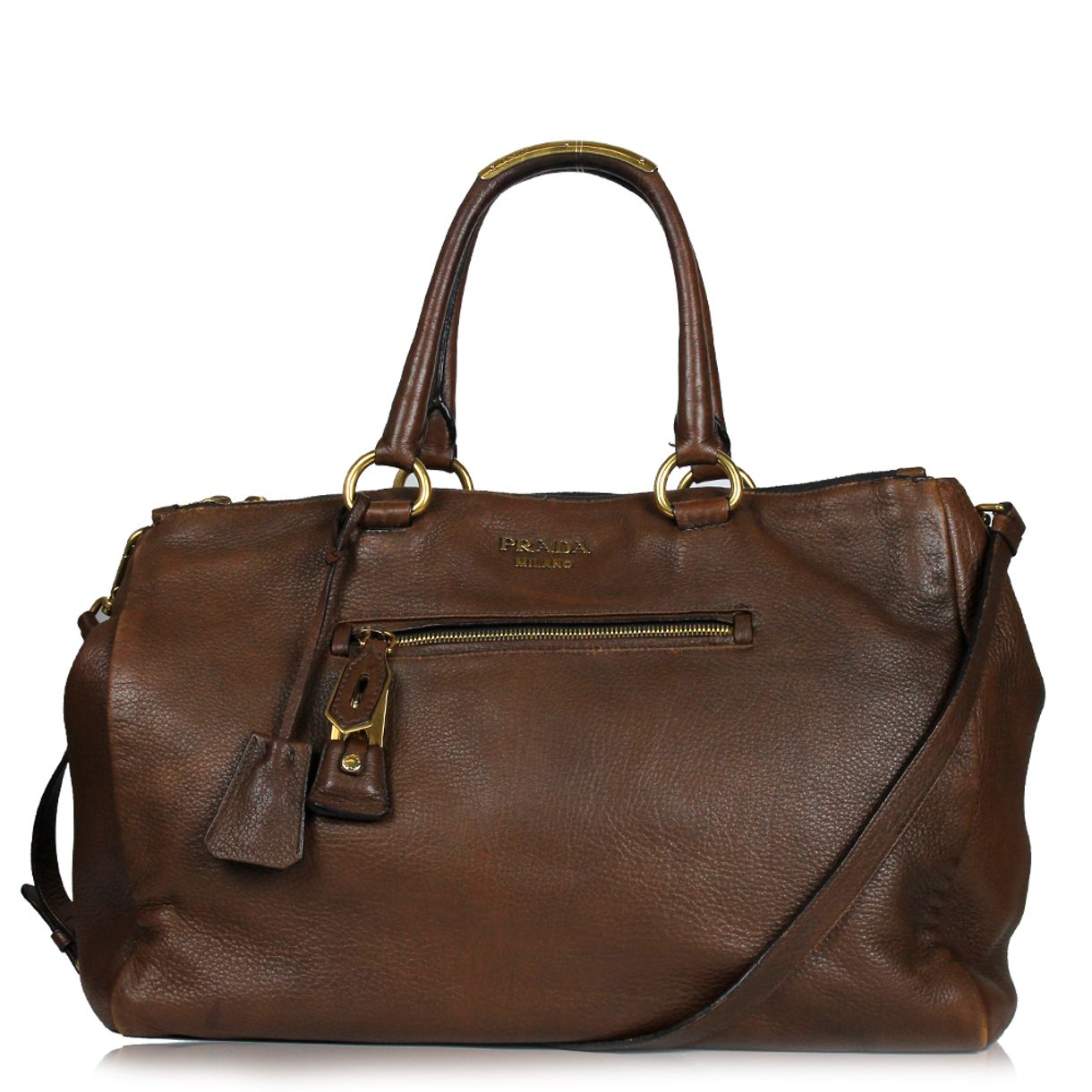 prada bowling bolsa vintage
