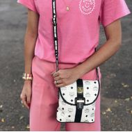 mcm medium crossbody bolsa