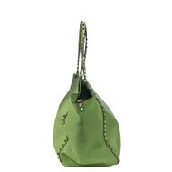 valentino rockstud bolsa green