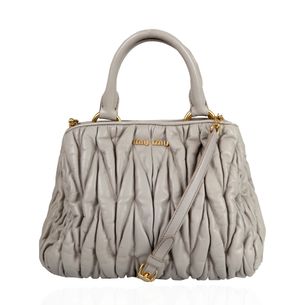 miu miu bolsa white