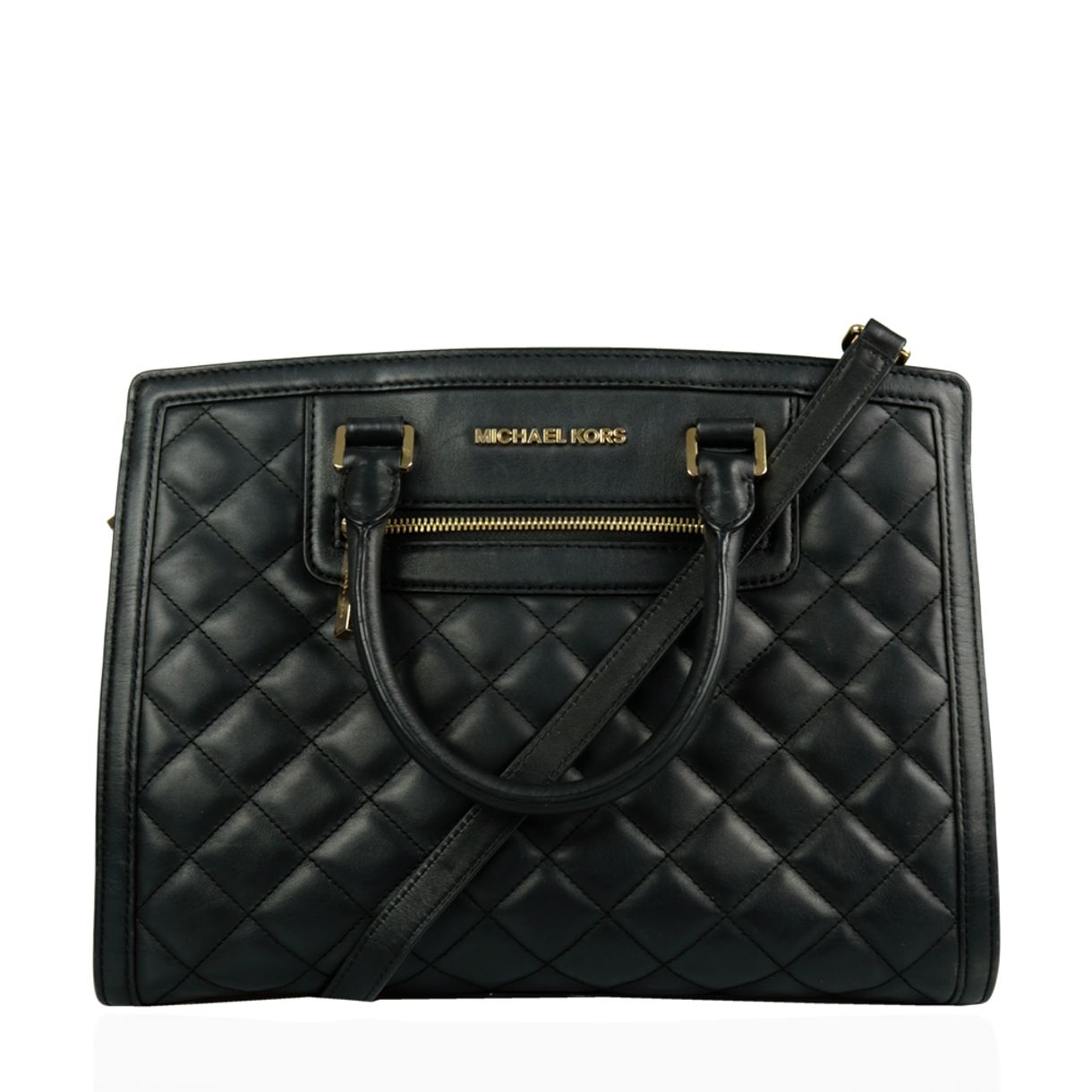 michael kors black selma bolsa