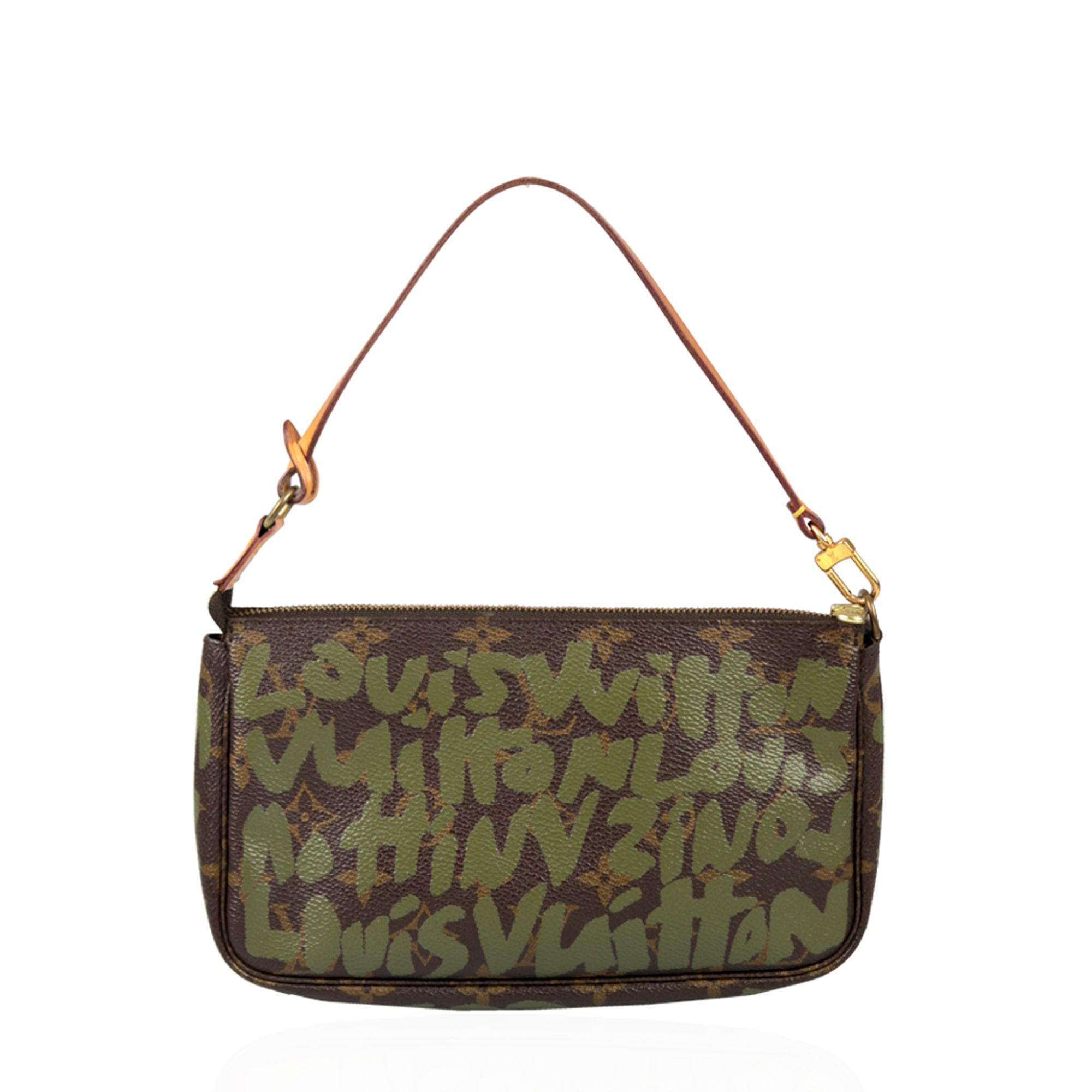 louis vuitton pochette monogram bolsa