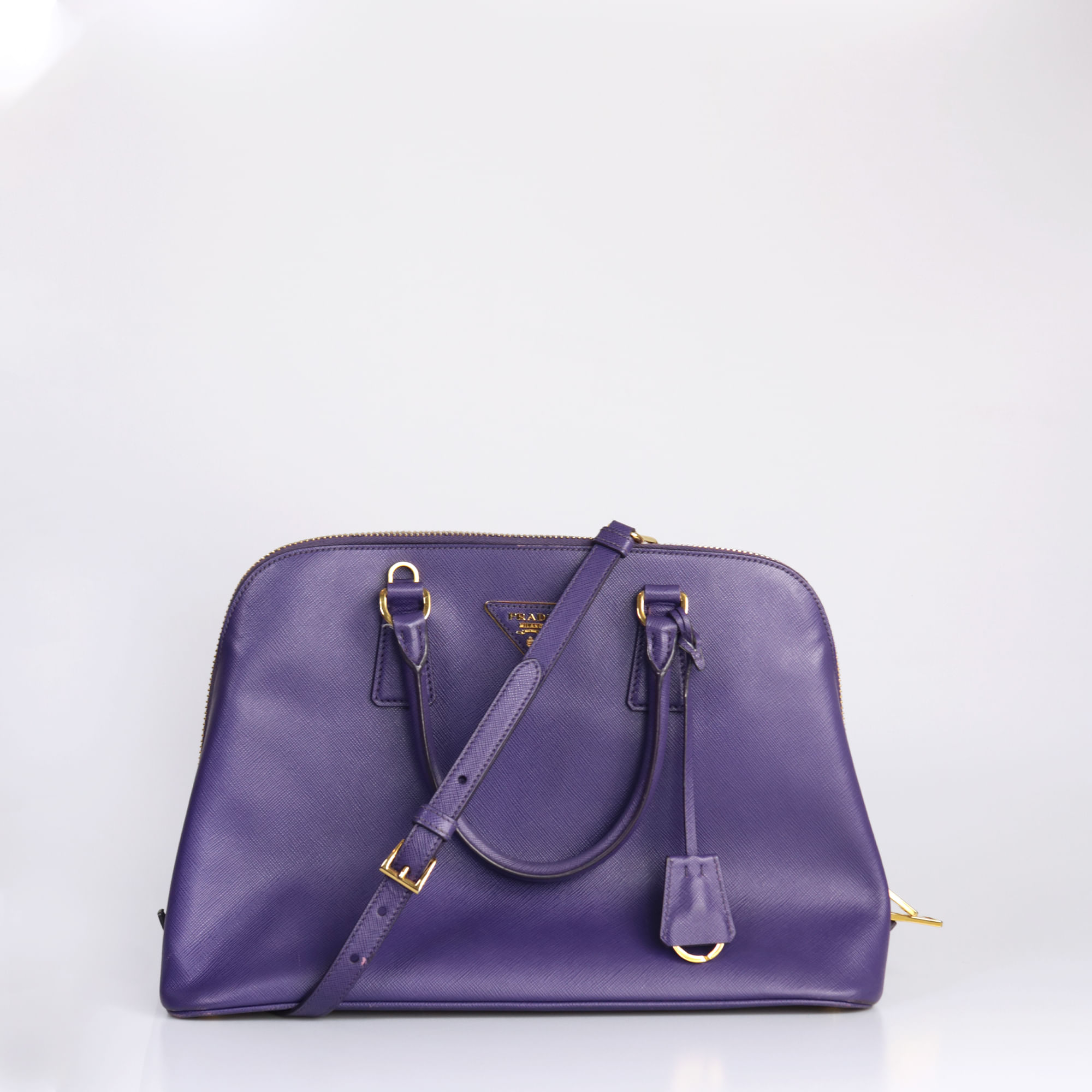 prada violet bolsa