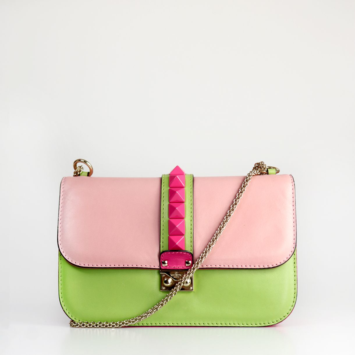 bottega bolsa gold chain