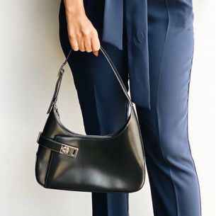salvatore ferragamo ginny shoulder bolsa