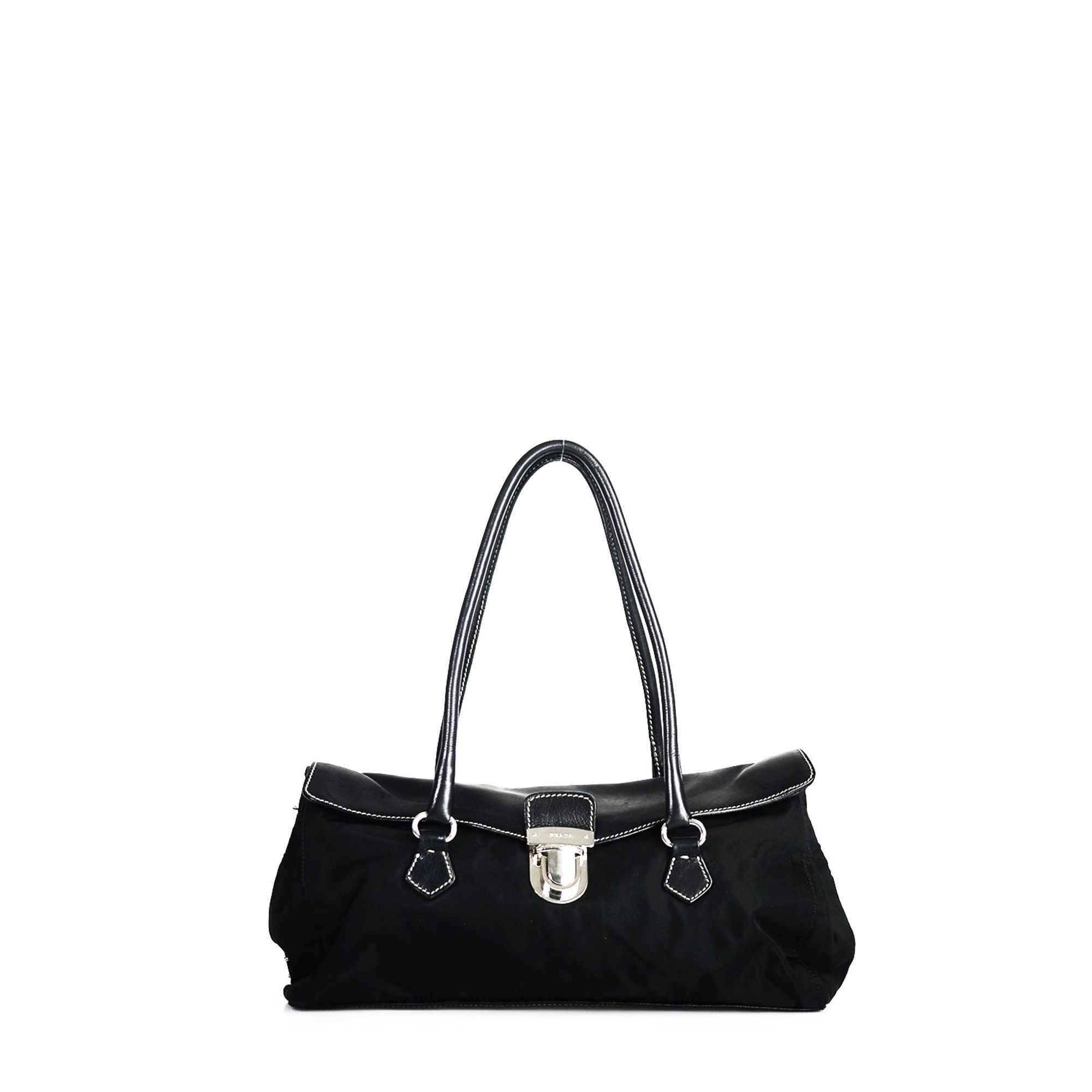 black prada bolsa nylon