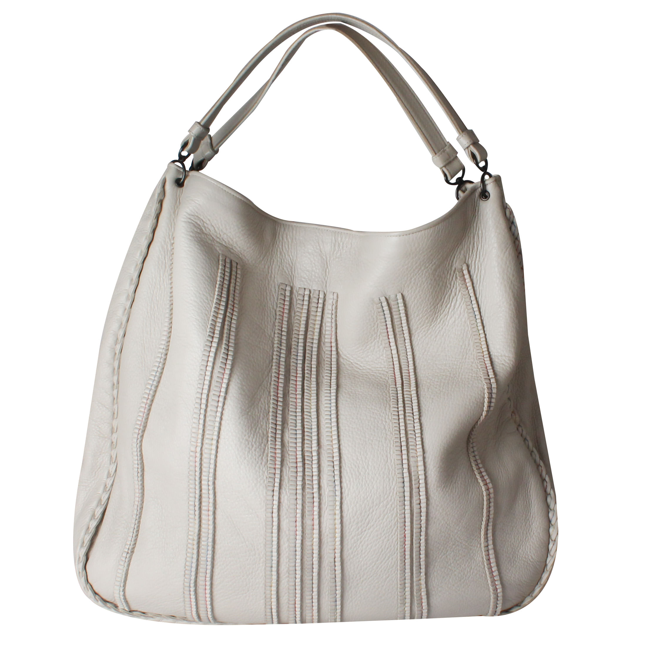 bottega veneta bottega veneta de couro off white off white