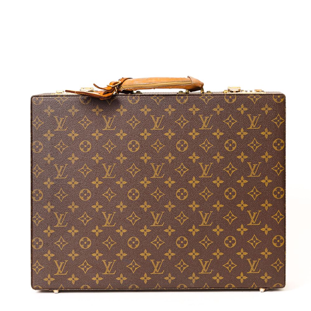 Pasta Louis Vuitton Monograma Vintage Brechó de luxo prettynew