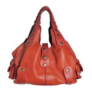 Chloe-Silverado-Red-Handbag