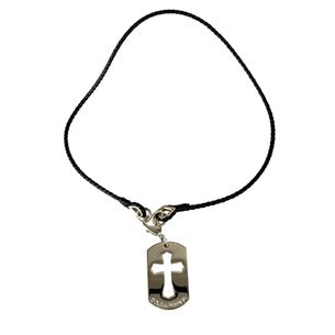 Necklace-Dolce---Gabbana-Leather-Cross