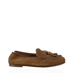 Gucci-Loafer-Suede-Brown