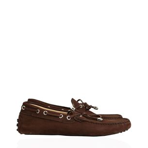 Loafers-Tods-Brown-Suede