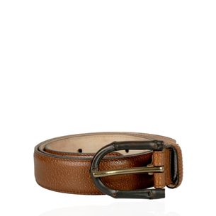 Gucci-Belt-Leather-Brown-Bamboo