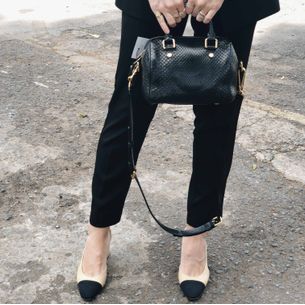 Louis-Vuitton-Handbag-Speedy-bandouliere-20-Black-Snake-Skin