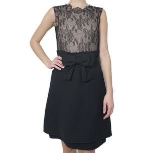 Valentino-Lace-Black-Dress
