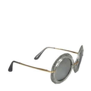 Sunglasses-Dolce---Gabbana-Round-Glitter-Silver