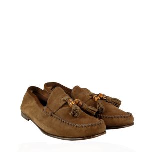 Gucci-Loafer-Suede-Brown
