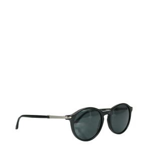Giorgio-Armani-Round-Black-Sunglasses