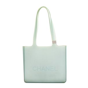 chanel blue handbolsa