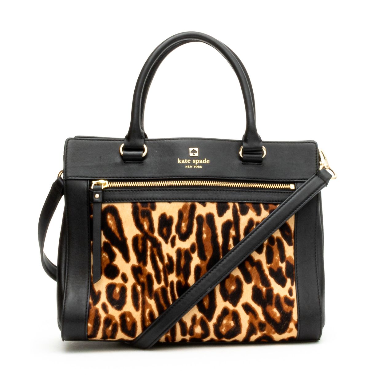 kate spade leopard print bolsa