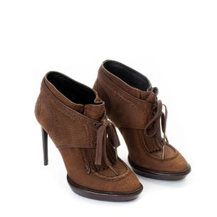 Ankle-Boot-Burberry-Couro-Marrom