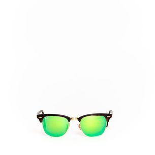 Ray-Ban-Clubmaster-Green-Mirrored-Sunglasses
