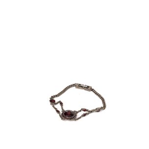 Givenchy-Red-Stone-Black-Bracelet
