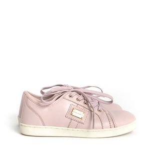 Dolce---Gabbana-Pink-Leather-Sneakers
