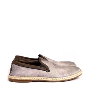 Dolce---Gabbana-Gray-Suede-and-Straw-Slippers