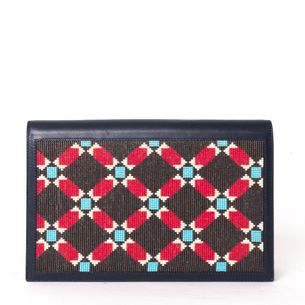 Hands-of-Indigo-Black-Clutch-with-Red-and-Blue-Embroidery-