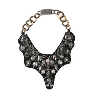 Prada-Black-Metal-Necklace