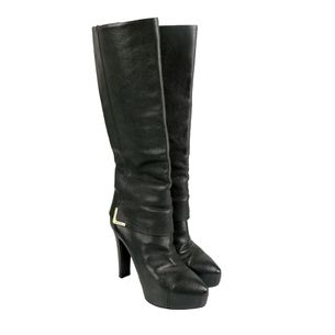Louis-Vuitton-Black-Leather-Boots