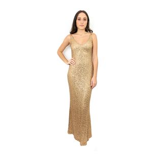 Ralph-Lauren-Gold-Long-Dress