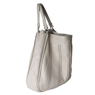 Bottega-Veneta-Off-White-Leather-Bag