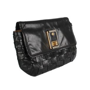 Marc-Jacobs-Black-Leather-Clutch