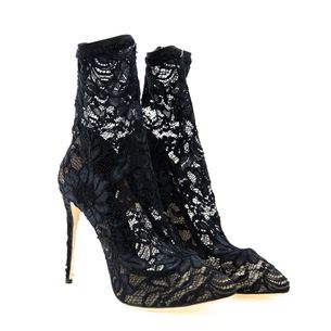 Dolce---Gabbana-Black-Lace-Trimmed-Ankle-Boots