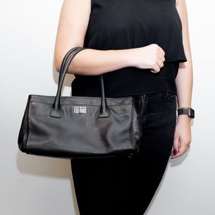 Chanel-Black-Leather-Bag