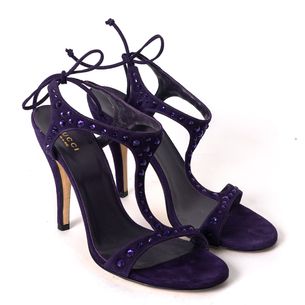 Gucci-Purple-Suede-Sandals