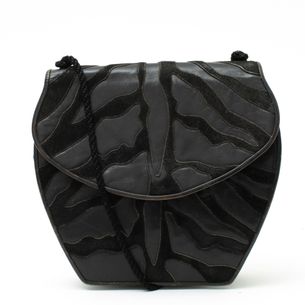 Yves-Saint-Laurent-Black-Zebra-Bag