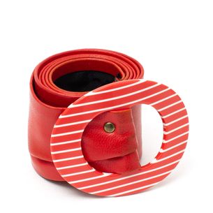 Loop-Vintage-Red-Striped-Belt