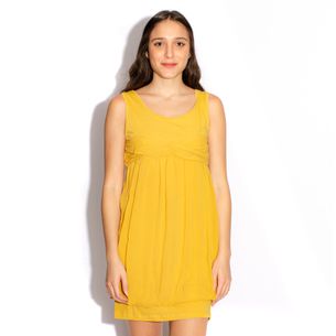 See-by-Chloe-Mustard-Dress