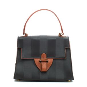 Fendi-Vintage-Striped-Top-Handle-Bag