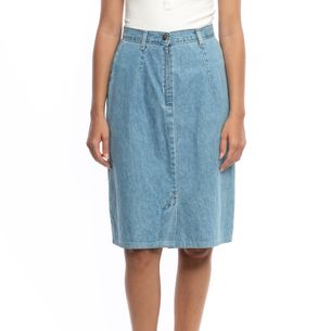 Vintage-Denim-Skirt