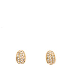 Swarovski-Gold-Tone-Studded-Earrings