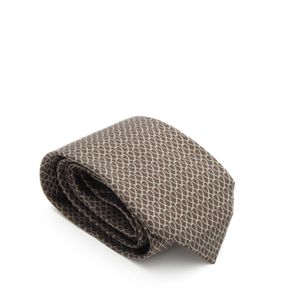 Hermes-Brown-Link-Pattern-Tie