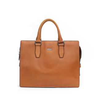 Hugo-Boss-Caramel-Leather-Briefcase