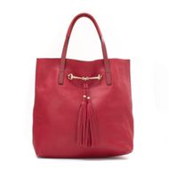 Gucci-Red-Leather-Tote-Bag